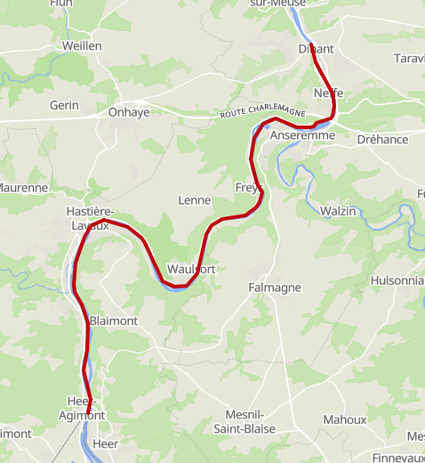 Route Dinant - Heer-Agimont