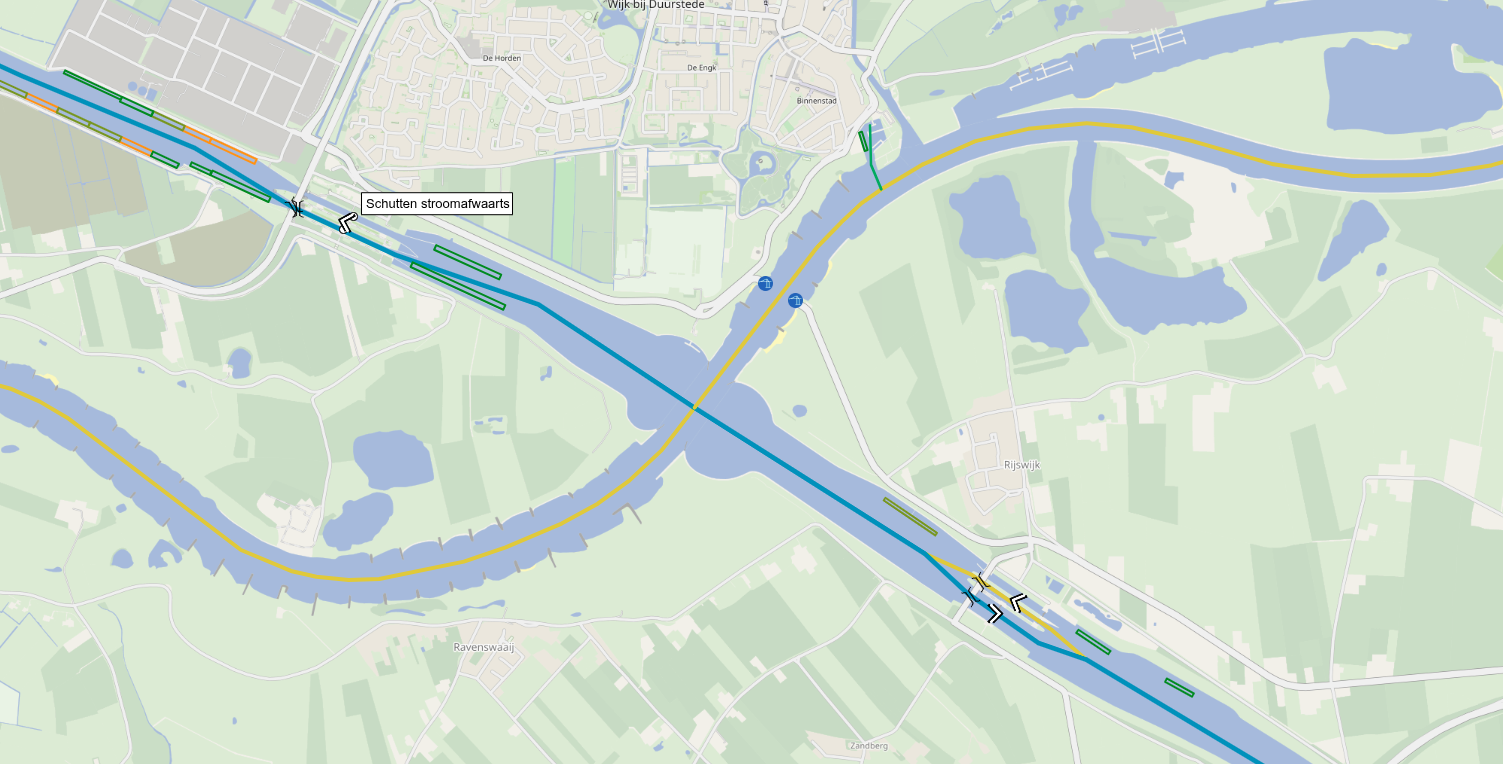 Crossing at Wijk bij Duurstede