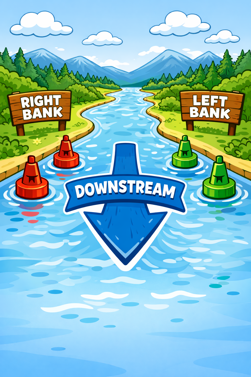 Signi going up river